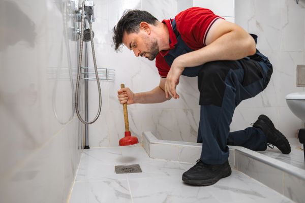 Preventing clogged bathroom drains