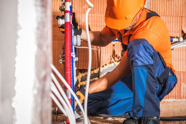 Installing a kitchen water line